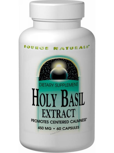 Source Naturals Holy Basil Extract 450mg 60 ct