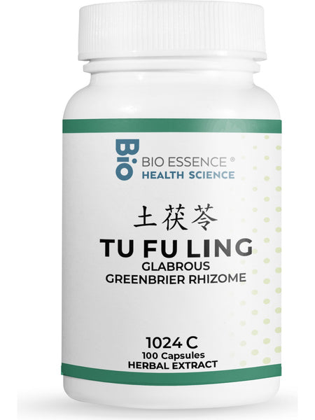 Bio Essence Health Science, Tu Fu Ling, Chinese Smilax, 5:1 Extract Capsules, 100 Capsules