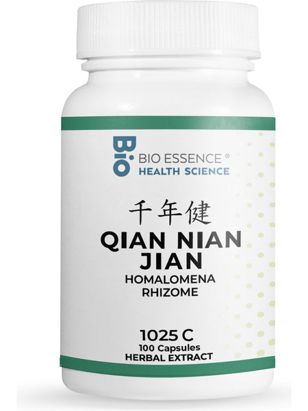 Bio Essence Health Science, Qian Nian Jian, Homalomena Rhizoma, 5:1 Extract Capsules, 100 Capsules