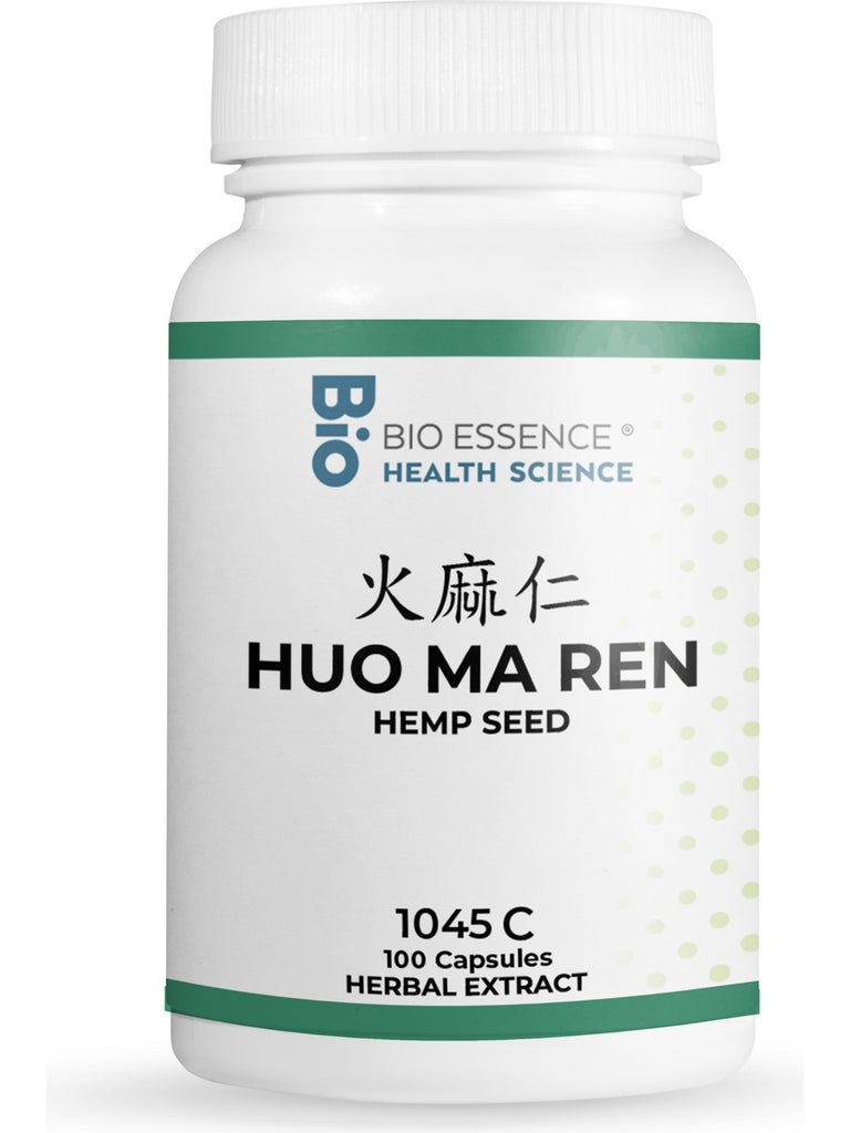 Bio Essence Health Science, Huo Ma Ren, Hemp Seed, 5:1 Extract Capsules, 100 Capsules