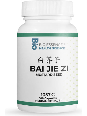 Bio Essence Health Science, Bai Jie Zi, White Mustard Seed, 5:1 Extract Capsules, 100 Capsules