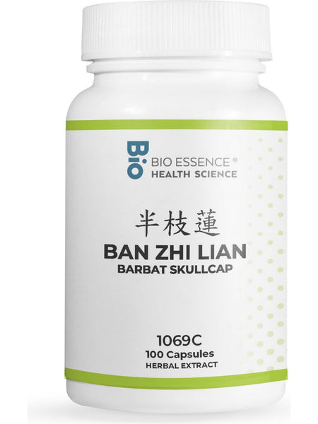 Bio Essence Health Science, Ban Zhi Lian, Barbat Skullcap, 5:1 Extract Capsules, 100 Capsules