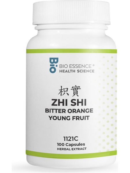 Bio Essence Health Science, Zhi Shi, Bitter Orange Young Fruit, 5:1 Extract Capsules, 100 Capsules