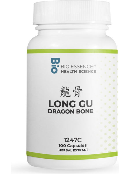 Bio Essence Health Science, Long Gu, Dragon Bone, 5:1 Extract Capsules, 100 Capsules