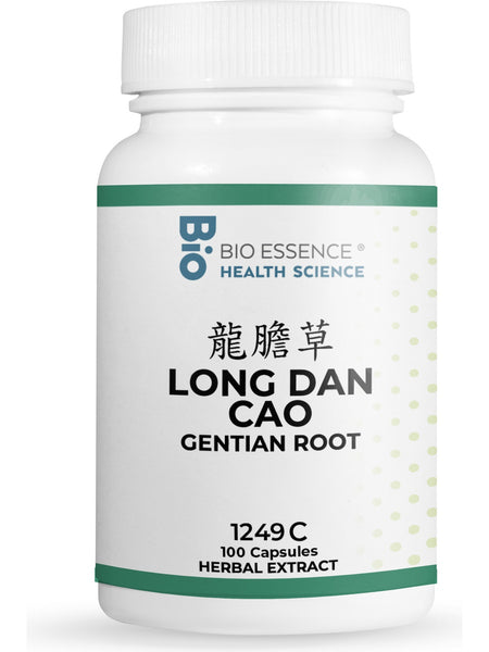 Bio Essence Health Science, Long Dan Cao, Gentian Root, 5:1 Extract Capsules, 100 Capsules