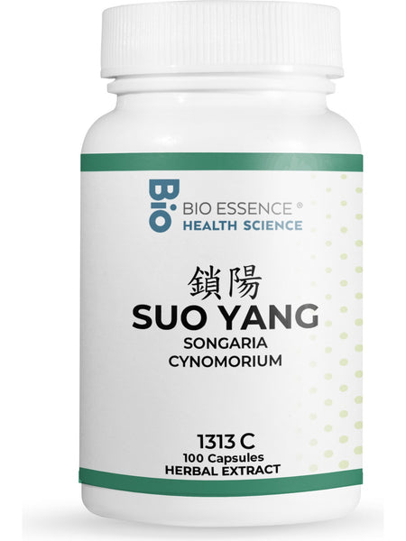 Bio Essence Health Science, Suo Yang, Cynomorium Stem, 5:1 Extract Capsules, 100 Capsules