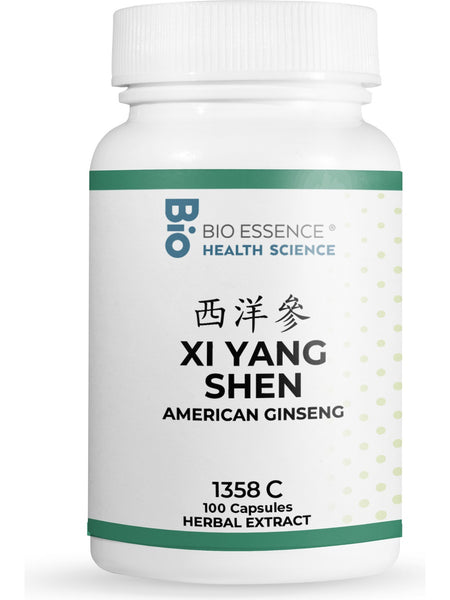 Bio Essence Health Science, Xi Yang Shen, American Ginseng, 5:1 Extract Capsules, 100 Capsules