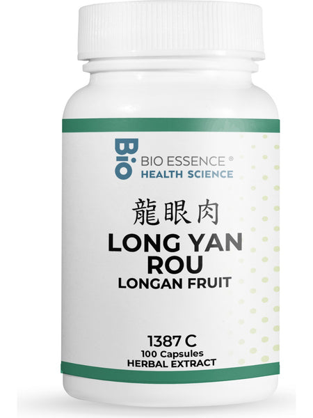 Bio Essence Health Science, Long Yan Rou, Longan Fruit, 5:1 Extract Capsules, 100 Capsules