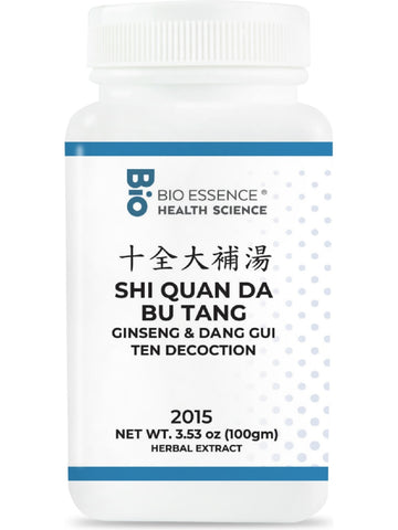 Bio Essence Health Science, Shi Quan Da Bu Tang, Ginseng & Dong Gui Ten Decoction, Granules, 100 grams