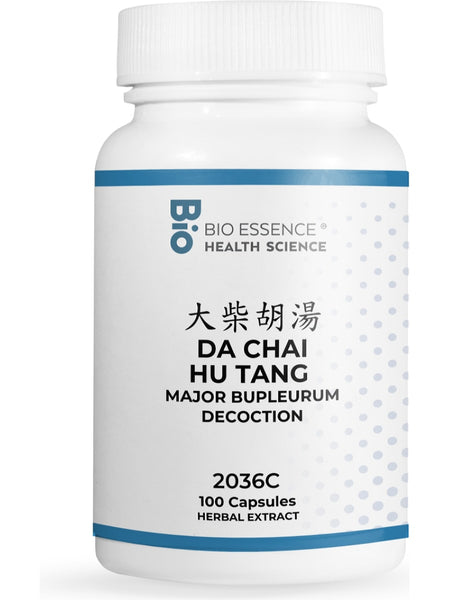 Bio Essence Health Science, Da Chai Hu Tang, Major Bulpleurum Decoction, 100 Capsules