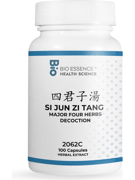 Bio Essence Health Science, Si Jun Zi Tang, Major Four Herbs Decoction, 100 Capsules