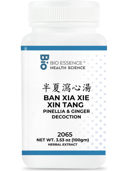 Bio Essence Health Science, Ban Xia Xie Xin Tang, Pinellia & Ginger Decoction, Granules, 100 grams