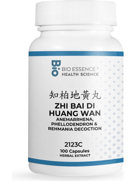 Bio Essence Health Science, Zhi Bai Di Huang Wan, Anemarrhena, Phellodendron & Rehmania Decoction, 100 Capsules