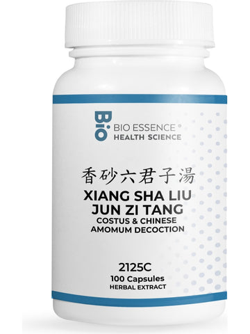 Bio Essence Health Science, Xiang Sha Liu Jun Zi Tang, Costus & Chinese Amomum Decoction, 100 Capsules