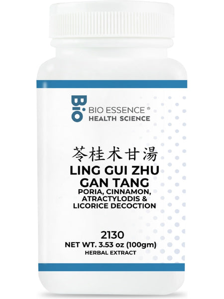 Bio Essence Health Science, Ling Gui Zhu Gan Tang, Poria, Cinnamon, Atractylodis & Licorice Decoction, Granules, 100 grams