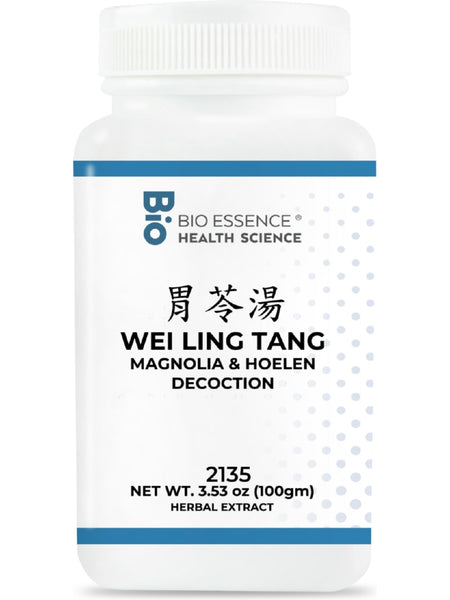 Bio Essence Health Science, Wei Ling Tang, Magnolia & Hoelen Decoction, Granules, 100 grams