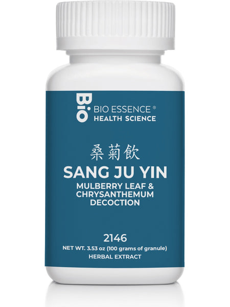 Bio Essence Health Science, Sang Ju Yin, Mulberry Leaf & Chrysanthemum Decoction, Granules, 100 grams