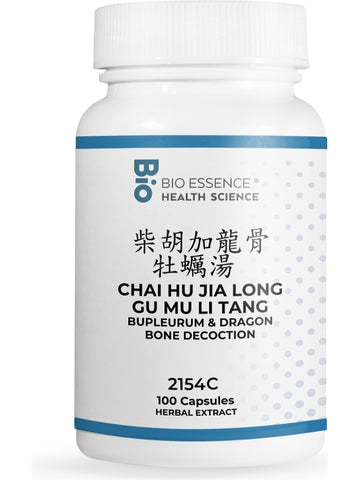 Bio Essence Health Science, Chai Hu Jia Long Gu Mu Li Tang, Bupleurum & Dragon Bone Decoction, 100 Capsules