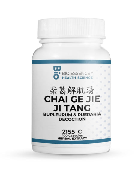 Bio Essence Health Science, Chai Ge Jie Ji Tang, Bupleurum & Kudzu Decoction, 100 Capsules