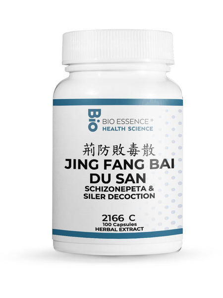 Bio Essence Health Science, Jing Fang Bai Du San, Schizonepeta & Siler Decoction, 100 Capsules