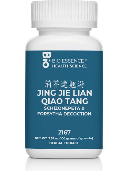 Bio Essence Health Science, Jing Jie Lian Qiao Tang, Schizonepeta & Forsytha Decoction, Granules, 100 grams