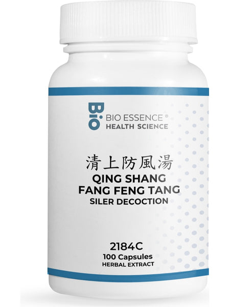 Bio Essence Health Science, Qing Shang Fang Feng Tang, Siler Decoction, 100 Capsules