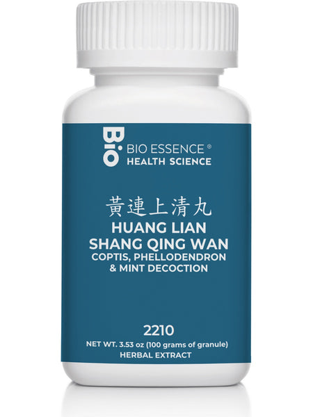 Bio Essence Health Science, Huang Lian Shang Qing Wan, Coptis, Phellodendron & Mint Decoction, Granules, 100 grams