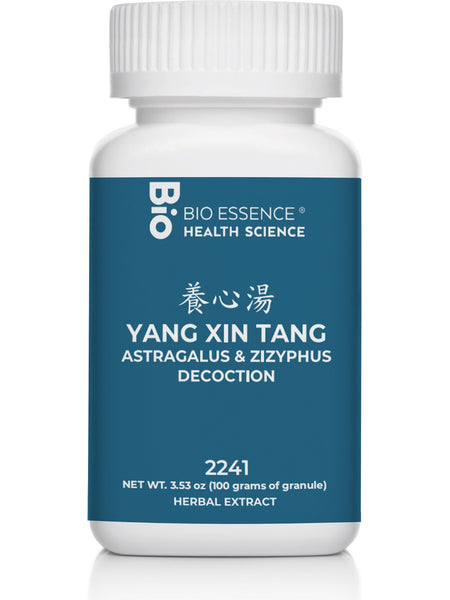 Bio Essence Health Science, Yang Xin Tang, Astragalus & Zizyphus Decoction, Granules, 100 grams