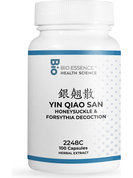 Bio Essence Health Science, Yin Qiao San, Honeysuckle & Forsythia Decoction, 100 Capsules