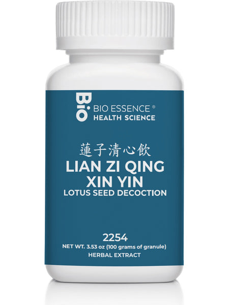 Bio Essence Health Science, Lian Zi Qing Xin Yin, Lotus Seed Decoction, Granules, 100 grams