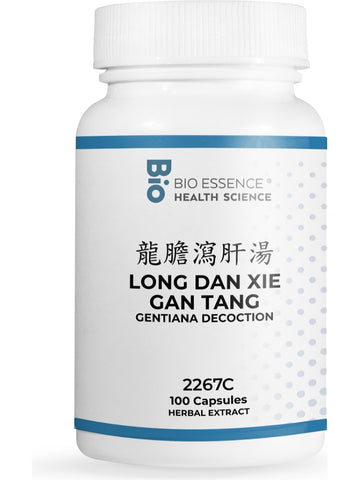 Bio Essence Health Science, Long Dan Xie Gan Tang, Gentian Decoction, 100 Capsules