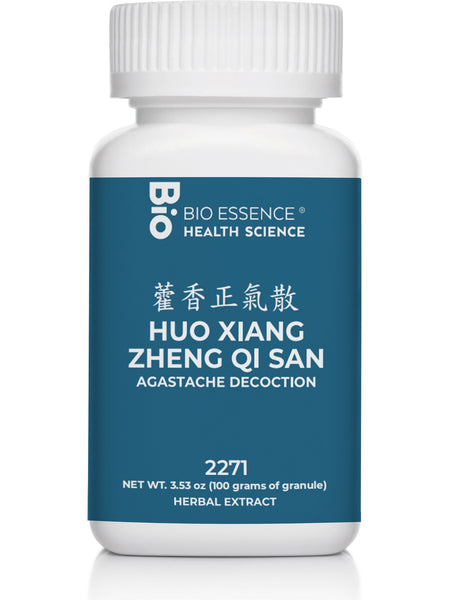 Bio Essence Health Science, Huo Xiang Zheng Qi San, Agastache Decoction, Granules, 100 grams