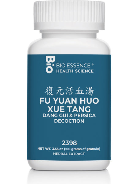 Bio Essence Health Science, Fu Yuan Huo Xue Tang, Dang Gui & Persica Decoction, Granules, 100 grams