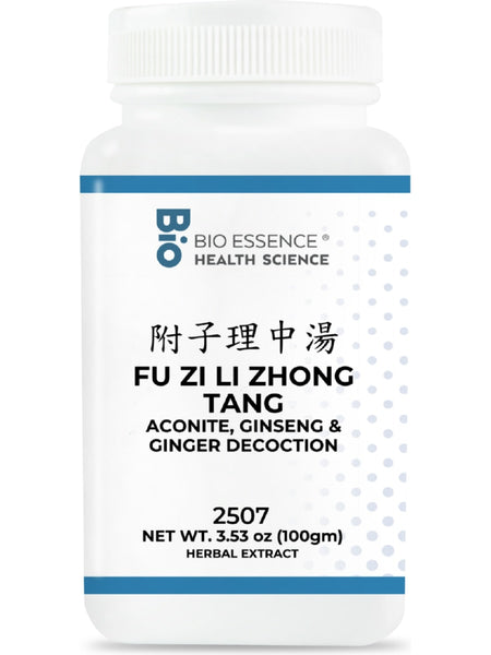 Bio Essence Health Science, Fu Zi Li Zhong Tang, Aconite,Ginseng & Ginger Decoction, Granules, 100 grams