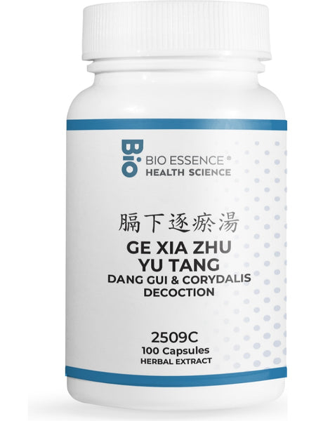 Bio Essence Health Science, Ge Xia Zhu Yu Tang, Dang Gui & Corydalis Decoction, 100 Capsules