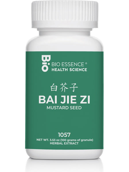 Bio Essence Health Science, Bai Jie Zi, White Mustard Seed, 5:1 Extract Granules, 100 grams