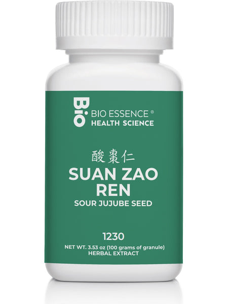 Bio Essence Health Science, Suan Zao Ren, Sour Jujube Seed, 5:1 Extract Granules, 100 grams