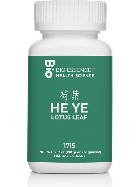 Bio Essence Health Science, He Ye, Lotus Leaf, 5:1 Extract Granules, 100 grams