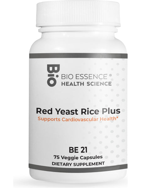 Bio Essence Health Science, Red Yeast Rice Plus, 75 Veggie Capsules