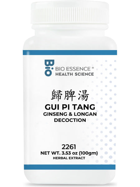 Bio Essence Health Science, Gui Pi Tang, Ginseng & Longan Decoction, Granules, 100 grams