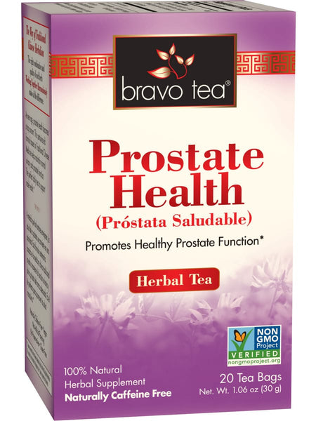 ** 12 PACK ** Bravo Tea, Prostate Health, 20 Tea Bags