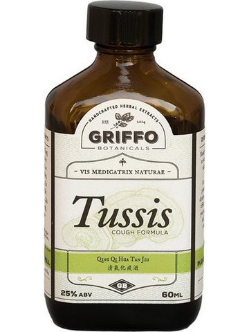 Griffo Botanicals, Tussis, Qing Qi Hua Tan Jiu, 60 ml