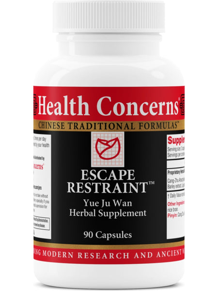 Escape Restraint, 90 ct, Health Concerns