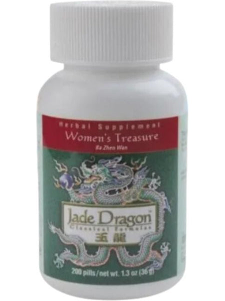 Jade Dragon, Women's Treasure, Ba Zhen Wan, 200 pills