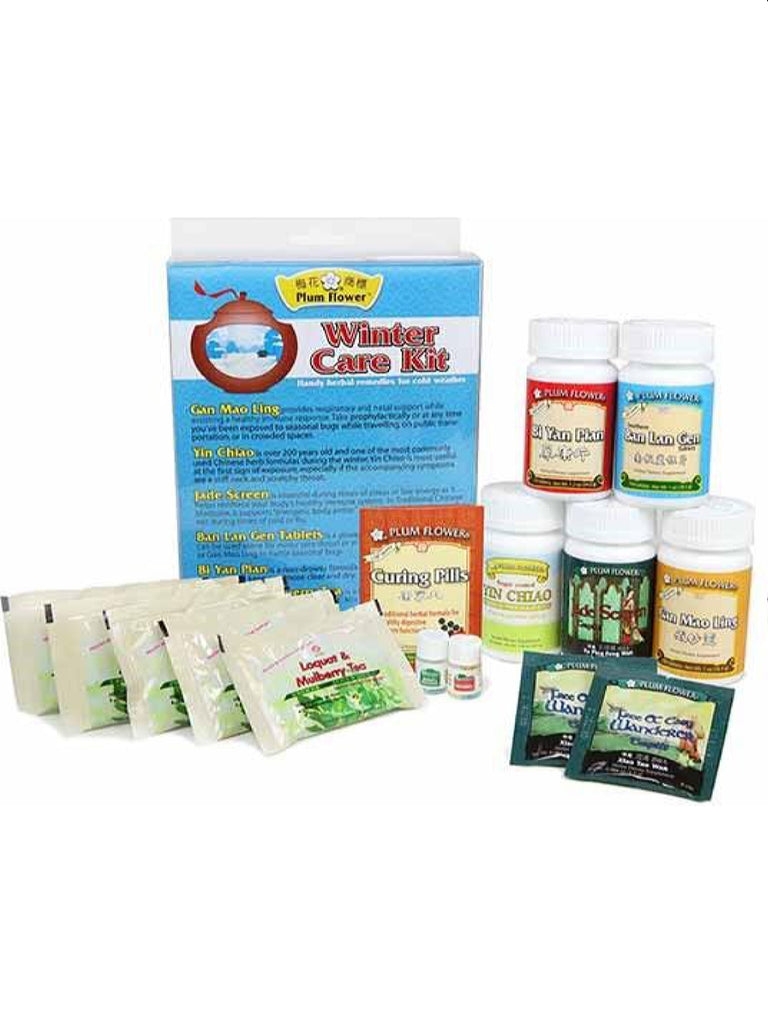 Plum Flower, Winter Care Kit Bundle