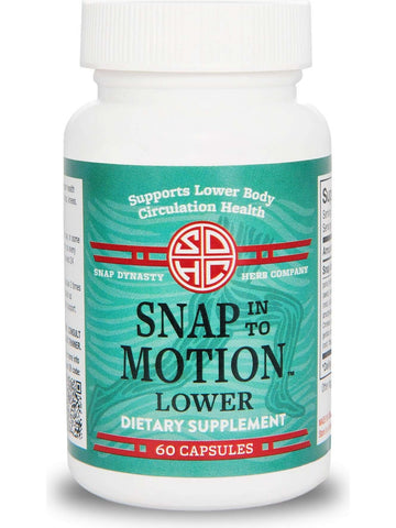 Snap Dynasty Herb Company, Snap Into Motion Lower, 60 Capsules