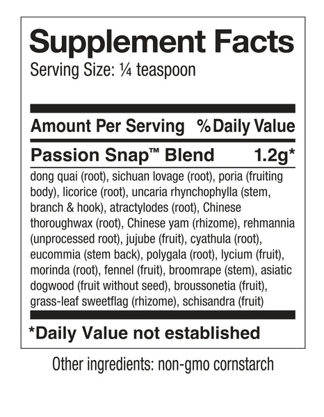 Snap Dynasty Herb Company, Passion Snap Powder, 1.75 oz