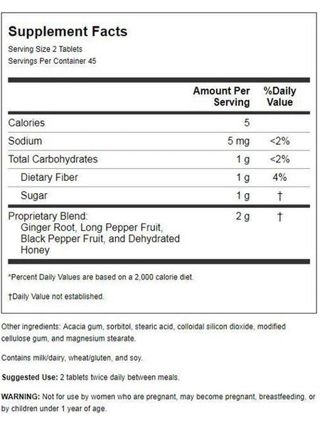 Planetary Herbals, Three Spices Sinus Complex™ 1000 mg, 90 Tablets