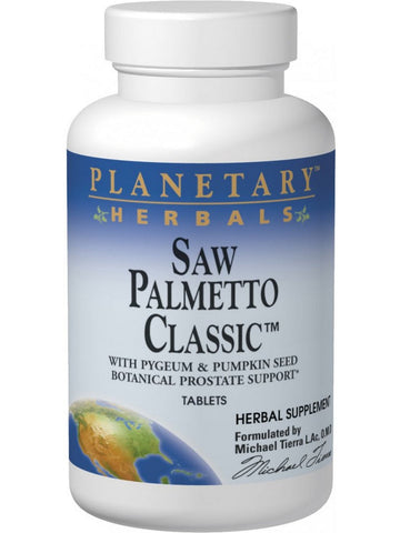 Planetary Herbals, Saw Palmetto Classic™, 42 Tablets