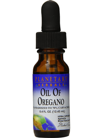 Planetary Herbals, Oil of Oregano liquid, 0.4 oz